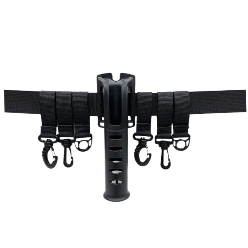 Fishing Belt - 1 szt. Regulowany pas wędkarski do