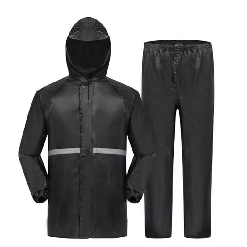 Fishing Rain Suit - 2szt Płaszcz z kapturem i spodnie
