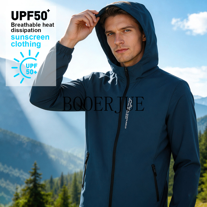 Fishing Jacket Waterproof - Męskie wodoodporne kurtki trekkingowe na lato,
