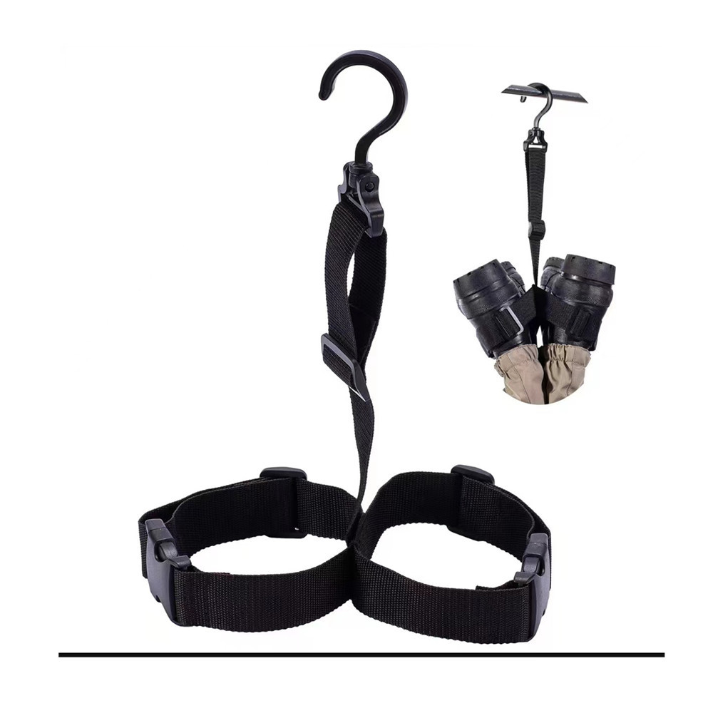 Fishing Waders - Wieszak na wodery wędkarskie, regulowany haczyk
