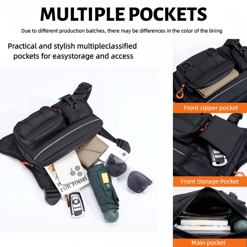 Męska taktyczna torba na klatk – Fishing Vest recenzja i cena
