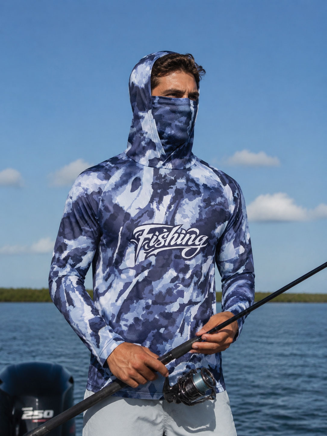 Koszulka wędkarska z kapturem  – Fishing Mask Sun Protection recenzja i cena