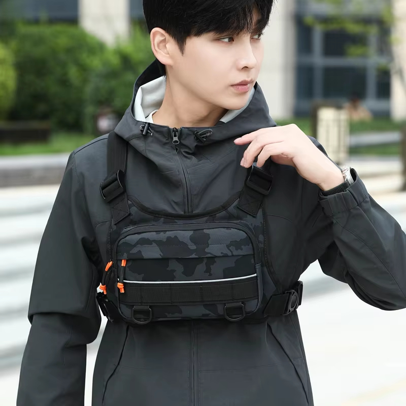 Kamizelka rowerowa z kieszenia – Fishing Backpack recenzja i cena