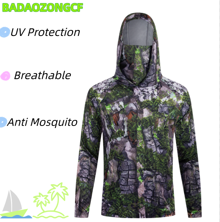 Męskie koszulki wędkarskie z k – Fishing Shirt Uv Protection recenzja i cena
